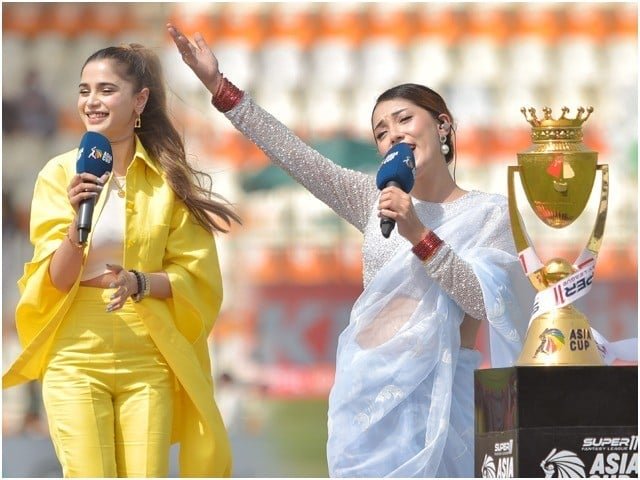 Asia Cup Opening Ceremony; Aima Baig and Nepali singer’s performance won hearts | Sports News